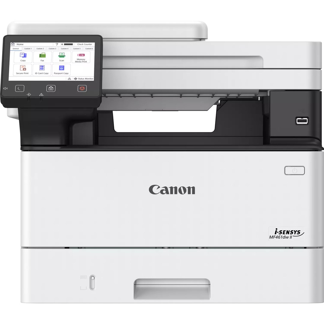 Printer multifunksional Canon i-SENSYS MF461dw II, laser mono, A4, Wi-Fi, i bardhë