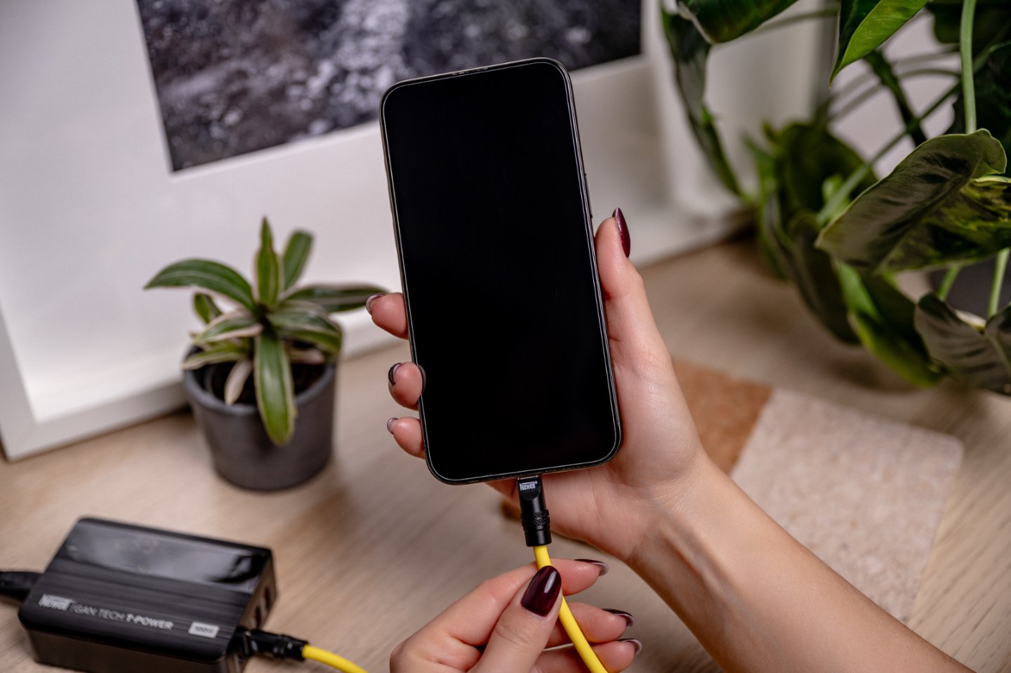 Kabllo USB C Newell 100W, 2m, e verdhë