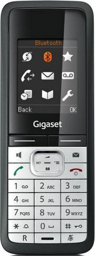 Celular Gigaset OpenStage M3, i zi/i argjendtë
