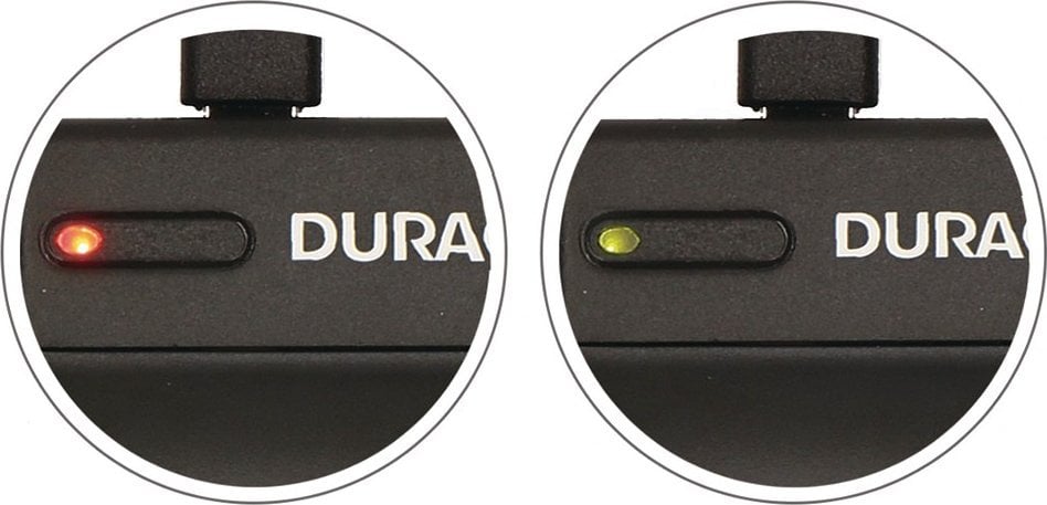 Karikues baterie për kamera Duracell DRN5926, USB, me kabllo, i zi