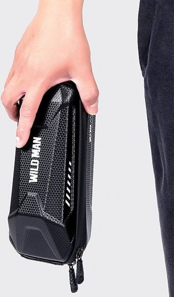 Çantë kornize biçiklete Wildman XS5, mbajtëse telefoni, e zezë