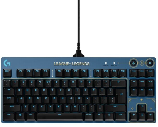  Тастатура Logitech G Pro, GX Brown, League of Legends,цина