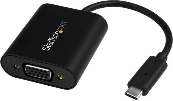 Përshtatës StarTech USB C - VGA CDP2VGASA, i zi