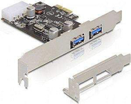 Zgjerues rrjeti Delock PCIe 2.0 x1 Controller - 2x USB 3.0 