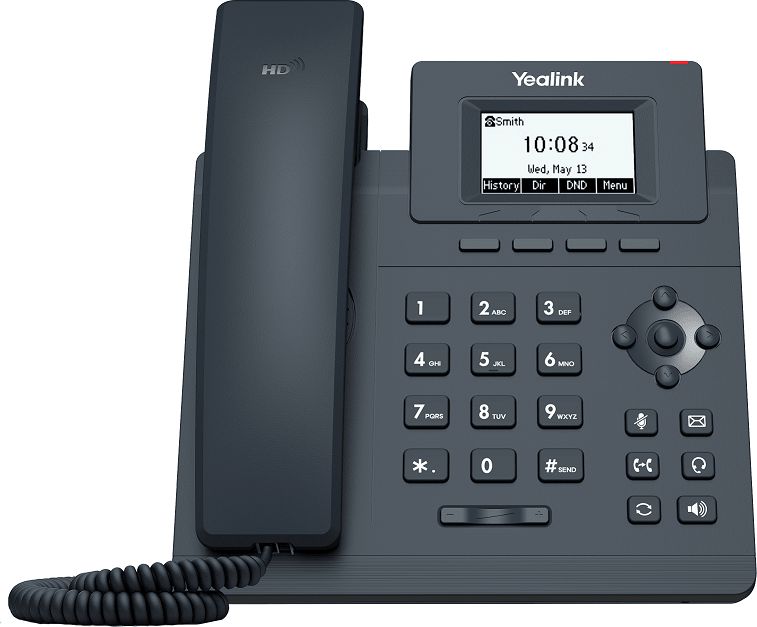 Telefoni VoIP Yealink SIP-T30P, ekran grafik, PoE, i zi