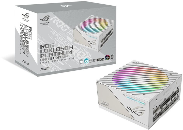 Напојување Asus ROG Loki Platinum White Edition 90YE00N2-B0NA00 , 850W