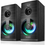 Altoparlantë kompjuteri SVEN SPS-512, USB, 2x3W RMS, me ndriçim, të zinj