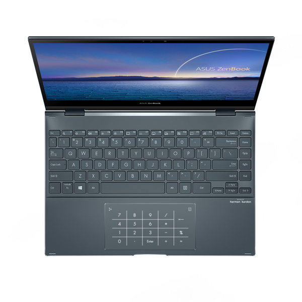 Лаптоп ASUS ZenBook Flip 13 UX363EA-HP555W Hybrid (2in1), 13,3“, Intel Core i5, 16GB RAM, 512GB SSD, Intel Iris Xe Graphics, сива