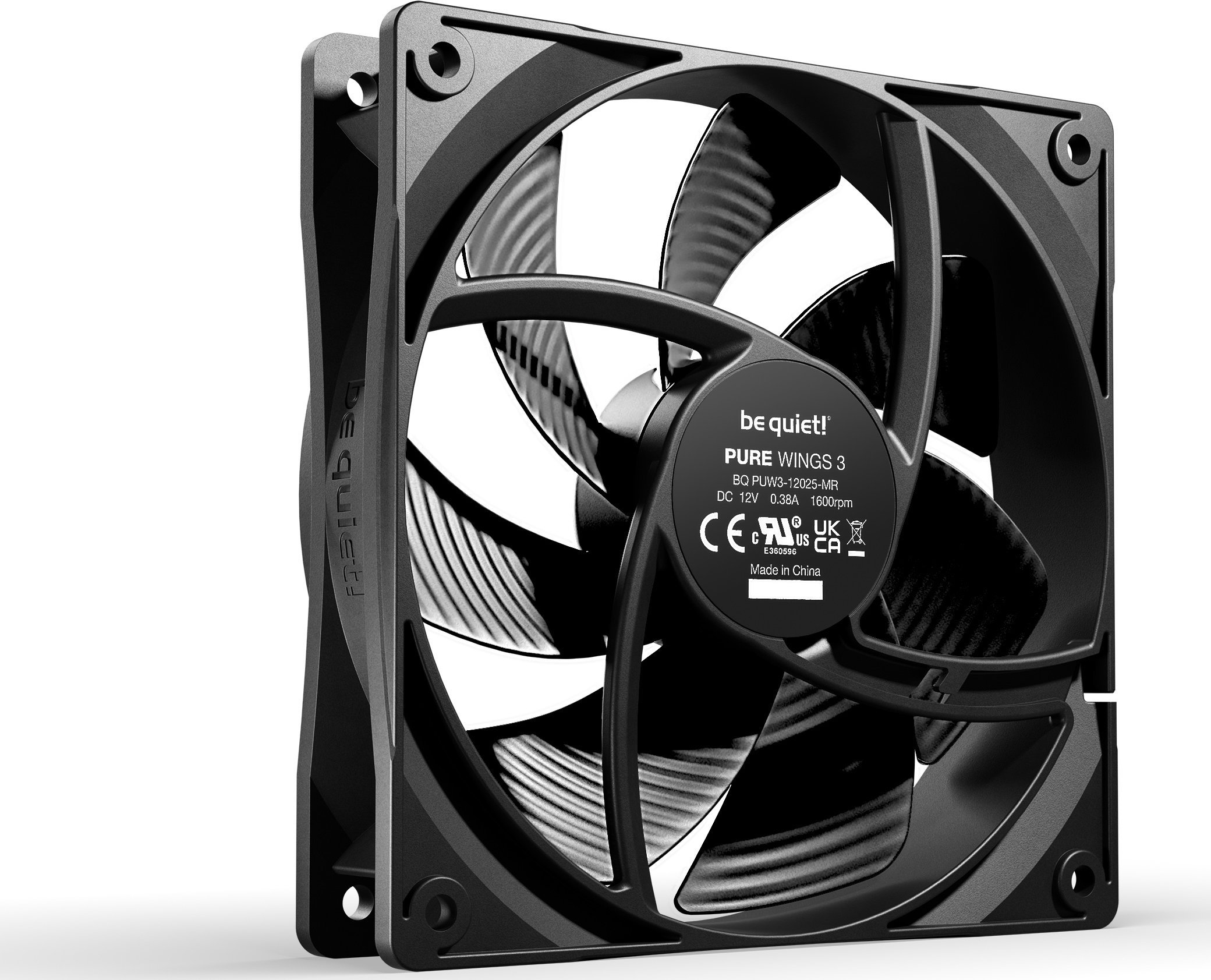 Ventilator kompjuteri be quiet! Pure Wings 3 120mm BL104, 120mm, rifle bearing, i zi