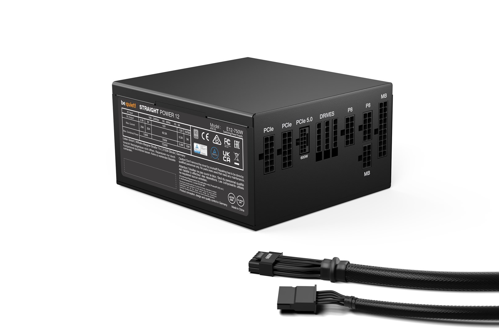 Burim energjie be quiet! Straight Power 12 BN336 , 750W