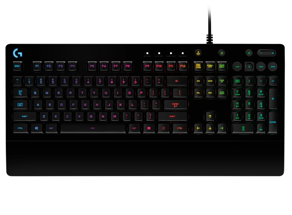 Tastierë Logitech G213, CZ-SK, e zezë 2