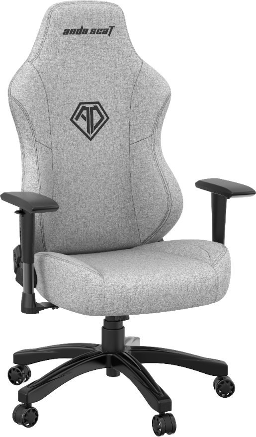 Karrige gaming AndaSeat Phantom 3 Series, madhësia L, PVC lëkurë, gri