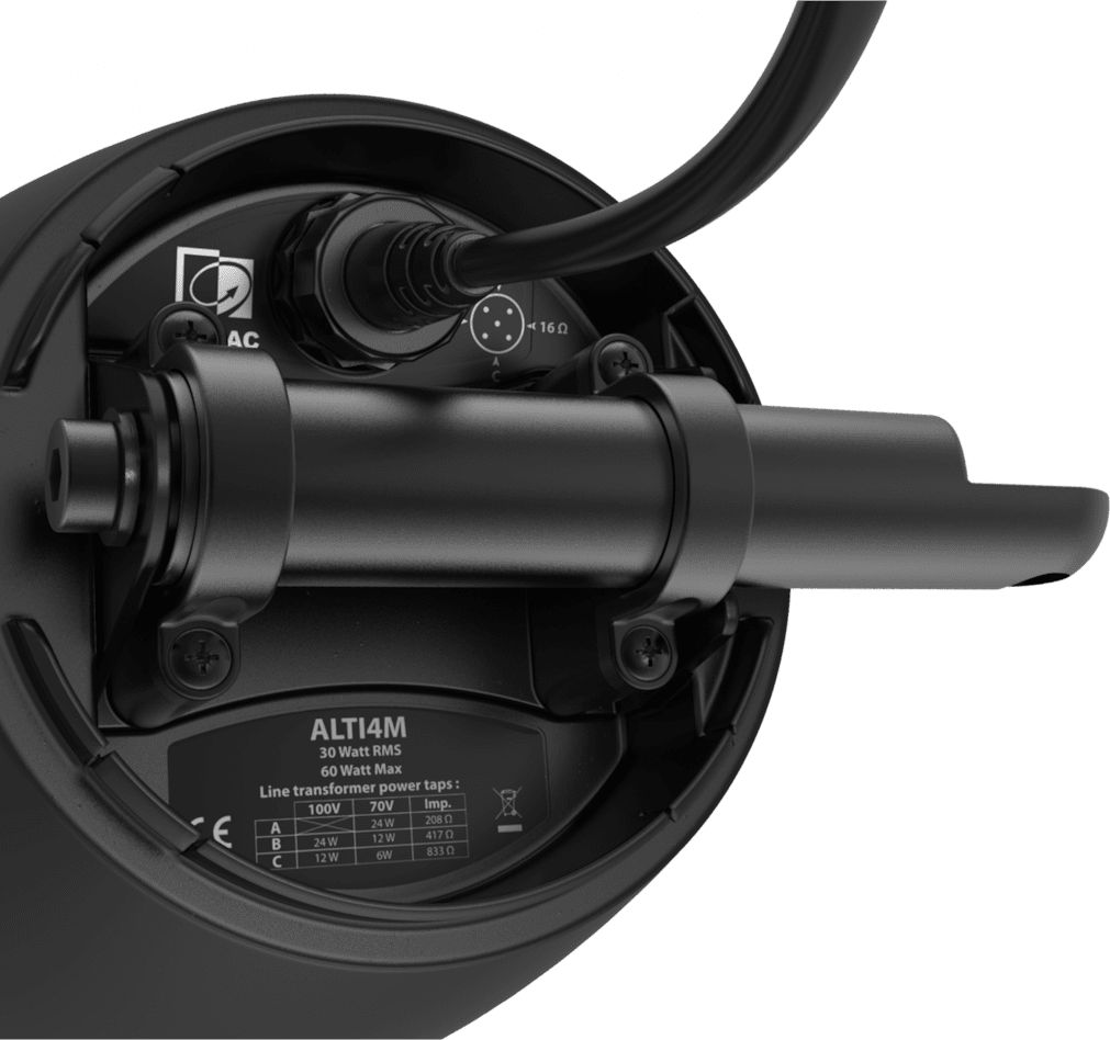 Altoparlant muri Audac ALTI6M/B, 60 W, 6.5", i zi