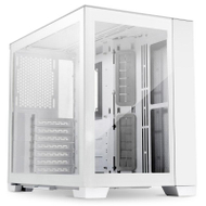 Kasa PC Lian Li O11 Dynamic Mini Snow Edition, ATX Micro ATX Mini ITX, xham i temperuar, e bardhë