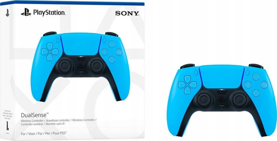 Kontroller Sony DualSense, wireless, i kaltër