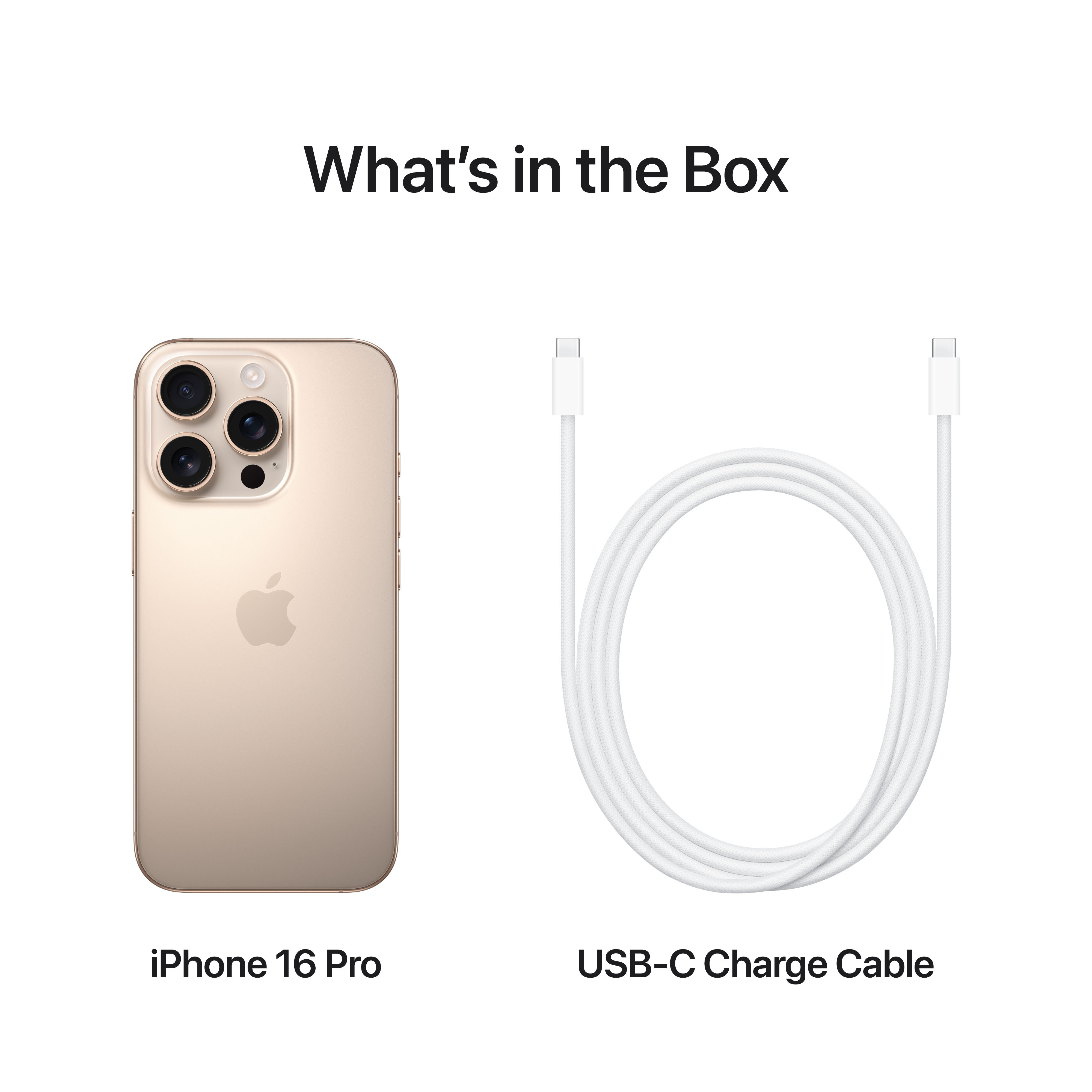 Apple iPhone 16 Pro, 128GB, Desert Titanium
