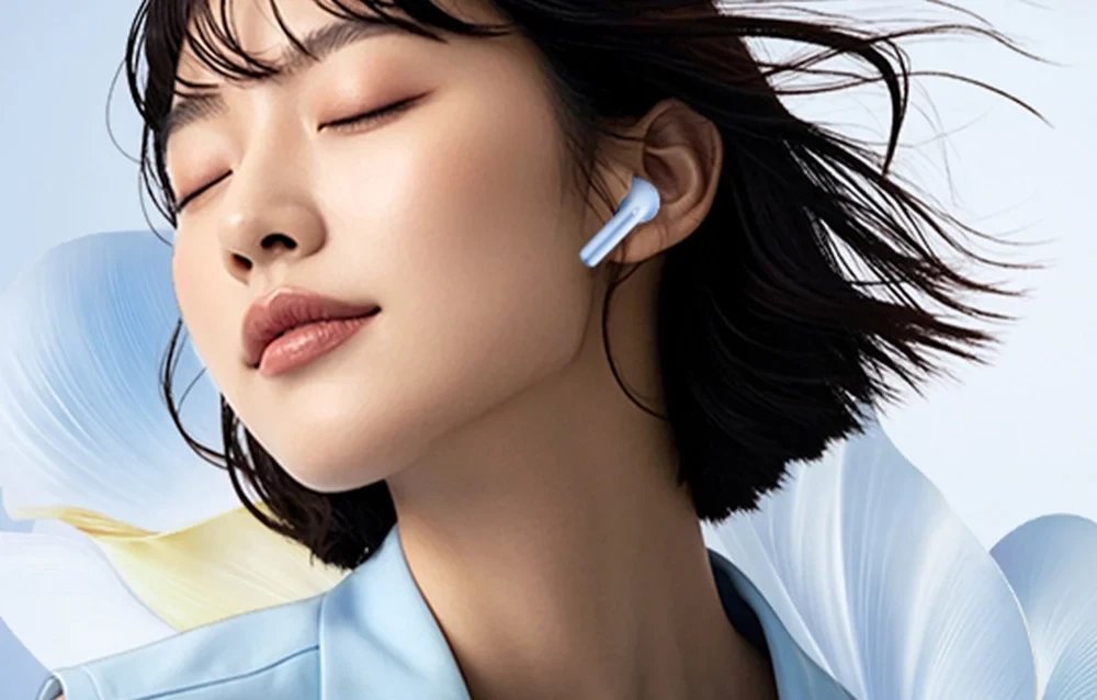 Kufje TWS QCY AilyBuds E10 QT35, Bluetooth 5.4, 27 orë bateri, blu