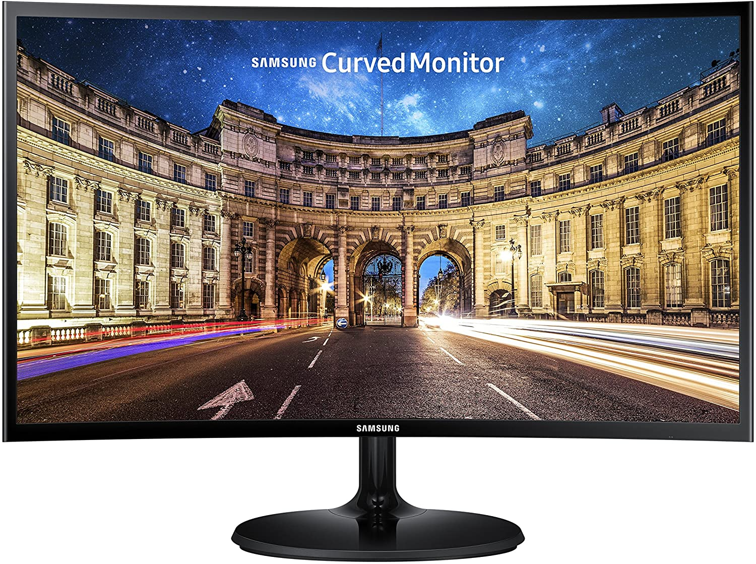 Monitor Samsung C24F390FHRXEN , 24", FHD, i lakuar