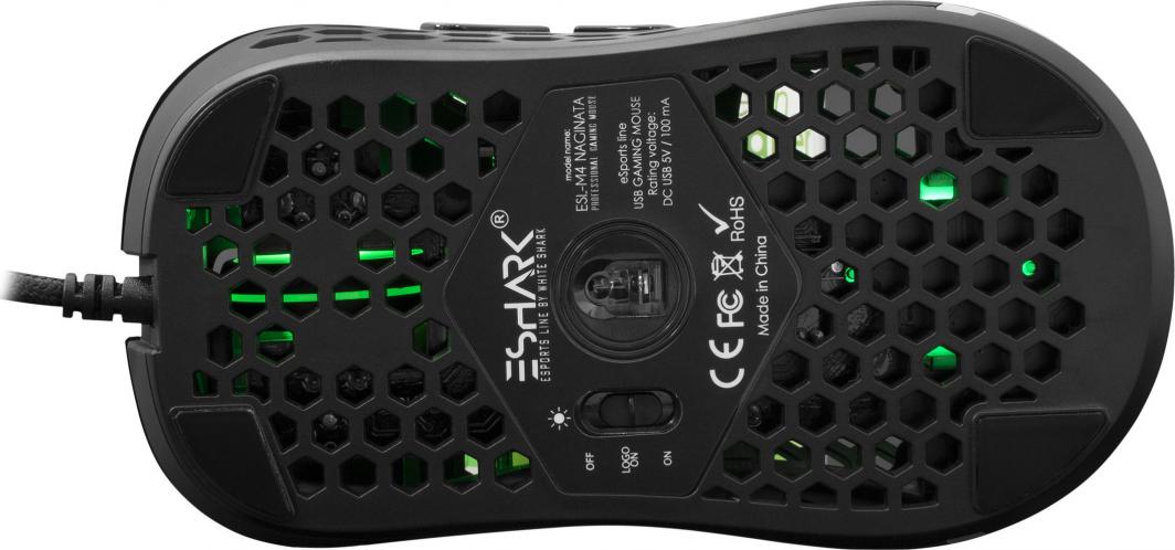 Maus Gaming EShark Naginata, 16.000 DPI, i zi