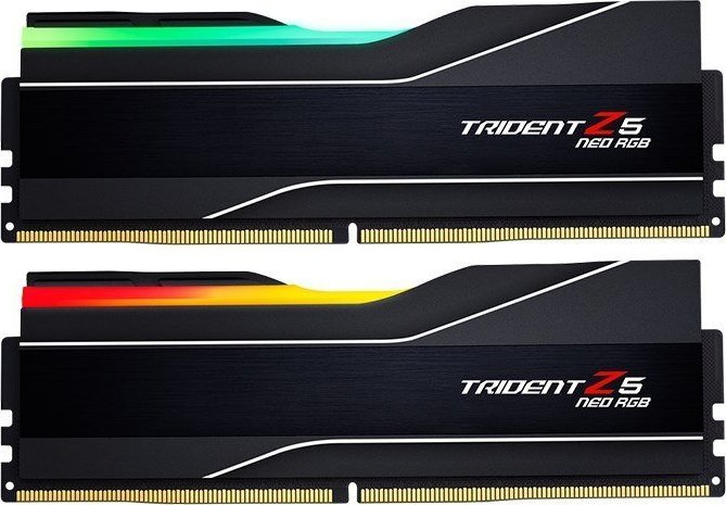 Memorie G.Skill Trident Z5 Neo RGB, DDR5, 48 GB, 6400 MHz, CL32, F5-6400J3239F24GX2-TZ5NR