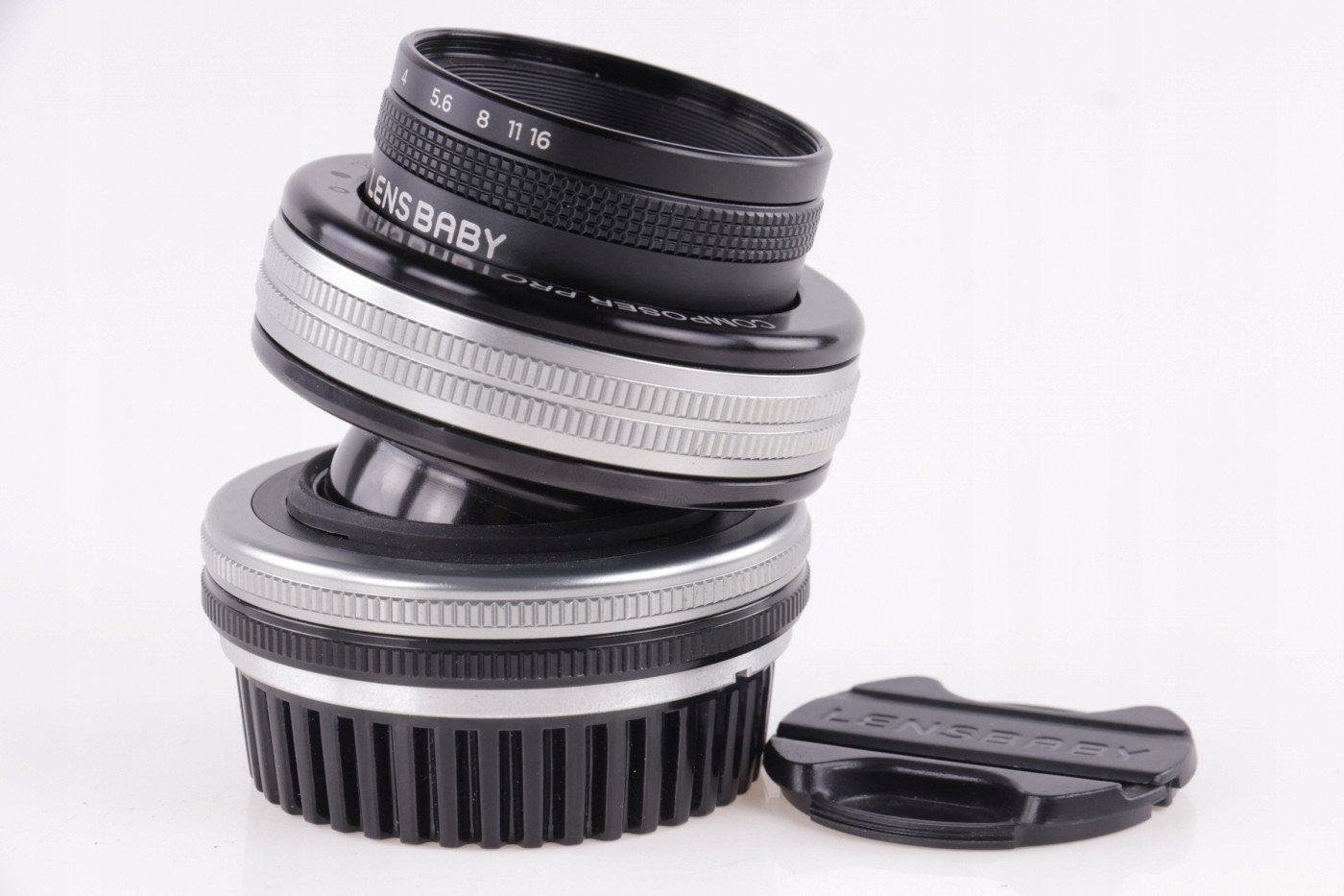 Objektiv Lensbaby Composer Pro II Sweet 80, 80mm f/2.8, për Canon EF, i zi