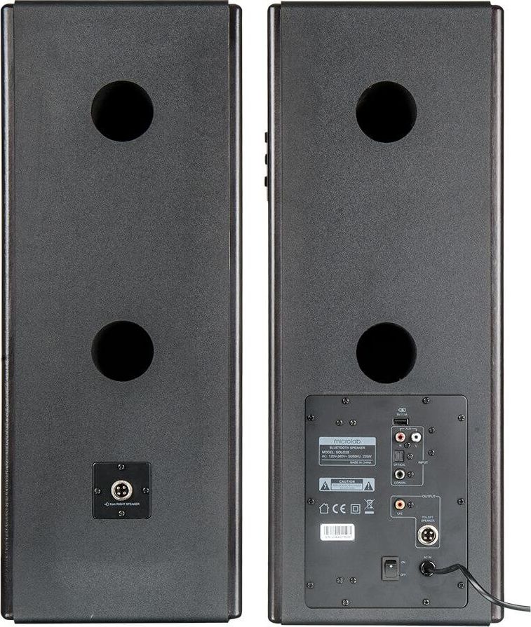 Kutia zanore Microlab SOLO29, 225W, Bluetooth, e zezë