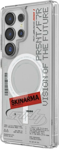 Mbulesë telefoni Skinarma Orion MagSafe për Samsung Galaxy S25 Ultra, transparente, TPU, transparente