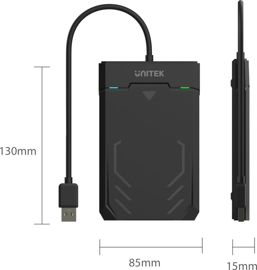 Unitek 2.5", SSD Pocket - USB 3.0 (Y-3036)