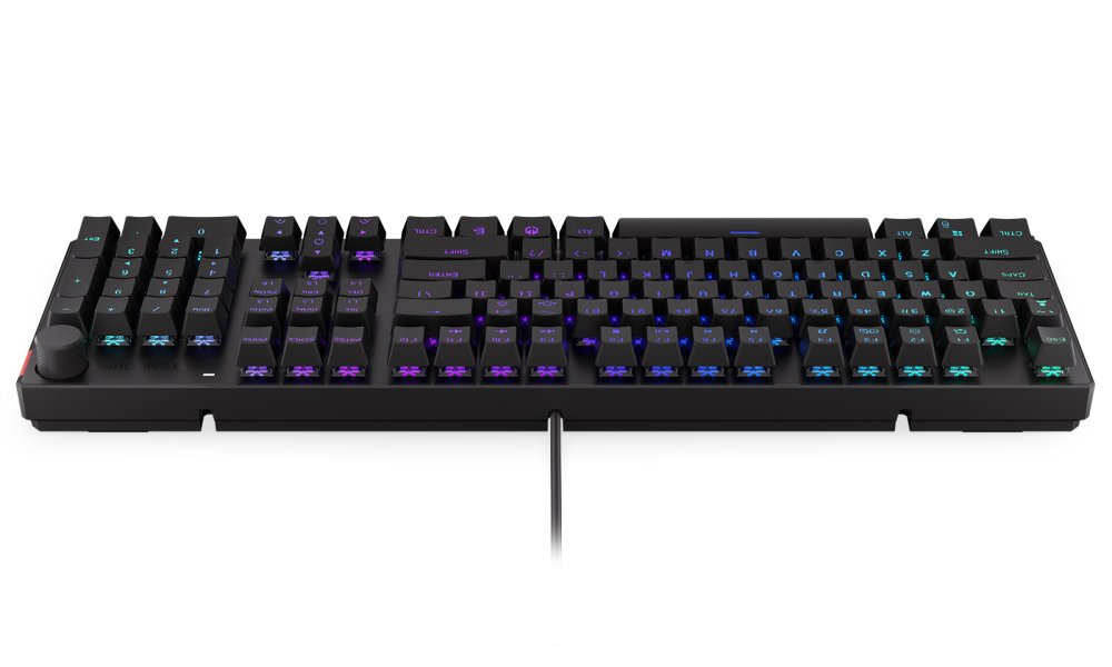 Tastierë Endorfy Thock Kailh Blue, US Layout, e zezë