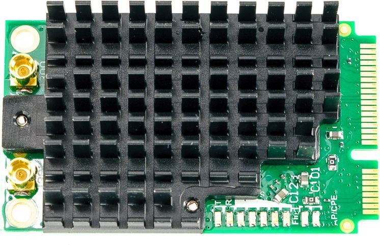 Kartë rrjeti Mikrotik R11E-2HPND, miniPCI-e, 802.11b/g/n Dual Chain