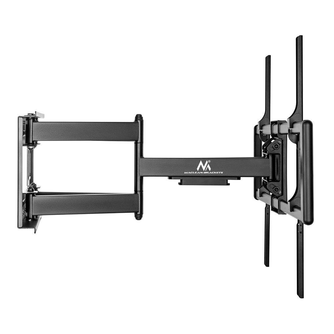 Mbajtëse muri për TV Maclean MC-482, 60-120", VESA 900x600, 120 kg, të zeza