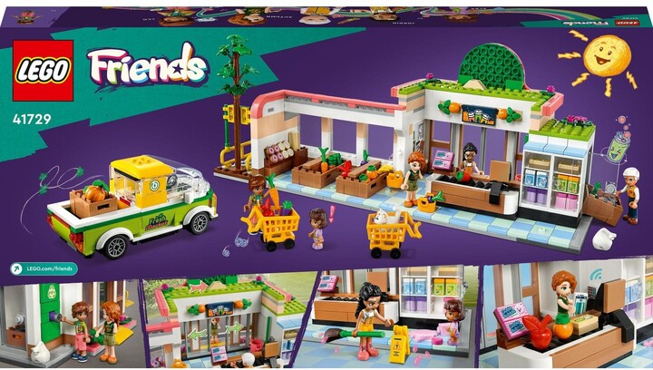 Играчка LEGO® Friends 41729 Organic Food Shop, 831 прч