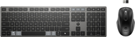 Set tastierë dhe maus pa kabllo HP 725 Multi Device, i rikarikueshëm, shumëpajisjesh, gri