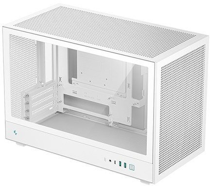 Kutia PC DeepCool CH260 WH, Micro ATX, xham i temperuar, e bardhë