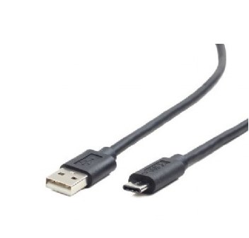 Kabllo Gembird, USB A / USB C, 1 m, e zezë