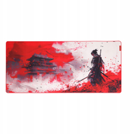 Mousepad gaming Marvo MONKA ZOWA XL, 900 x 400 x 3.5 mm, e kuqe e bardhë