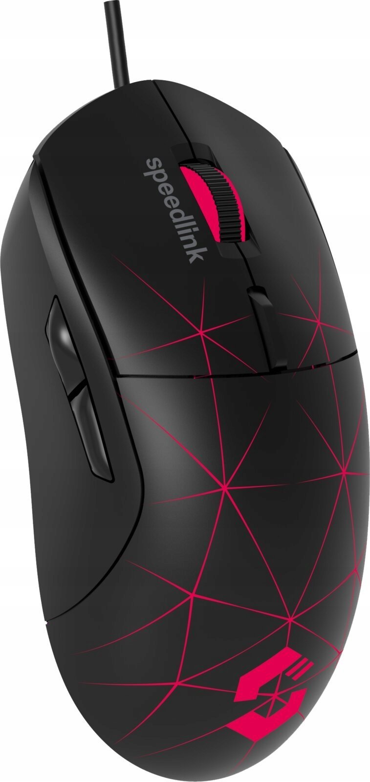Maus gaming Speedlink CORAX, me kabllo, 3200 DPI, LED shumëngjyrësh