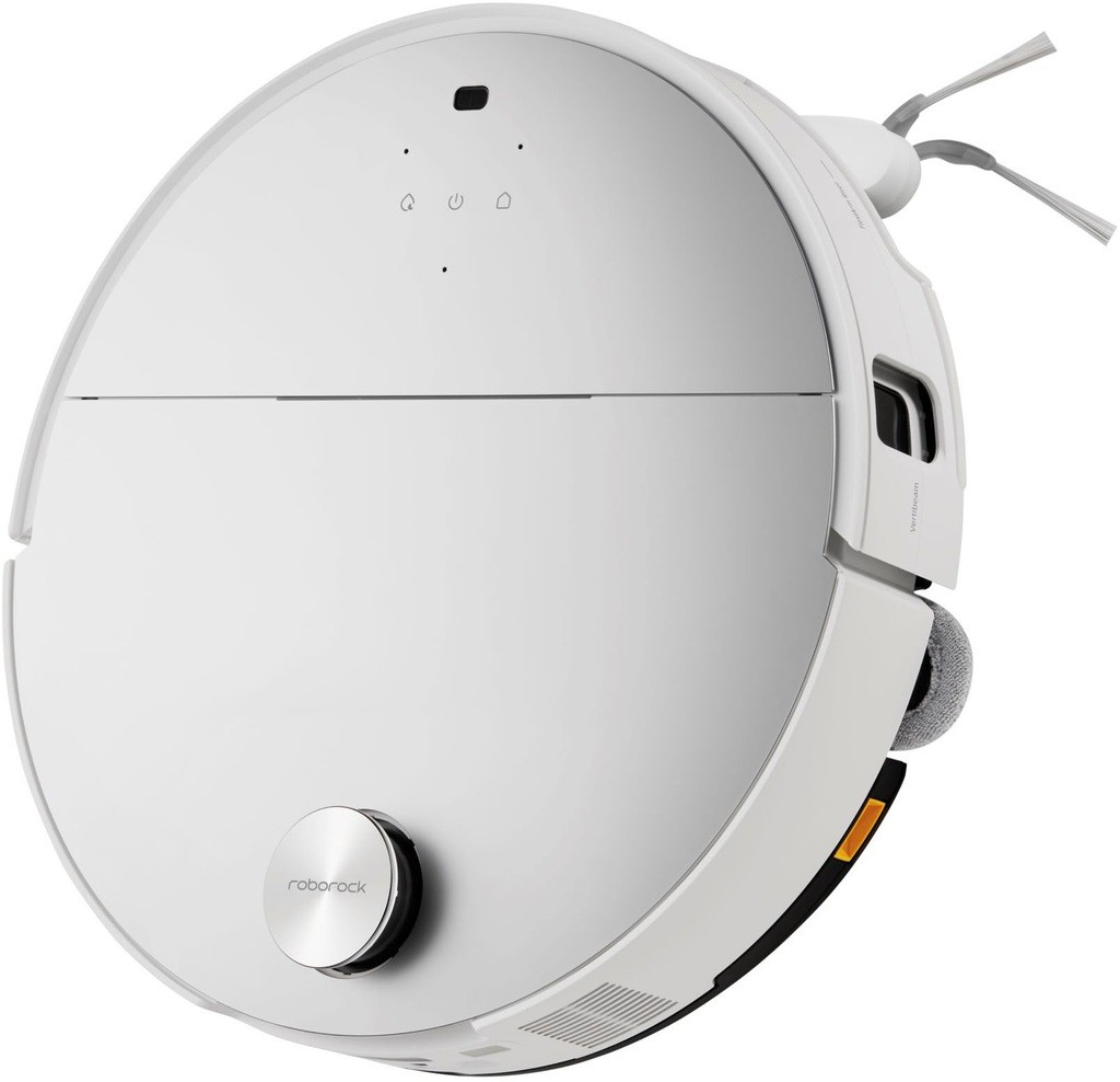 Robot fshesë me korrent Roborock Saros 10, 7.98cm, furçë anësore FlexiArm, i bardhë