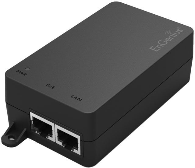 PoE инјектор EnGenius Electron EPA5006GAT, 802.3af/at, 30W, црн