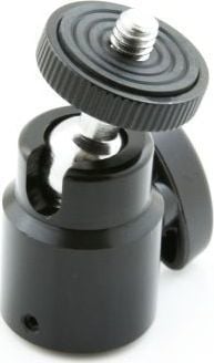 Kokë tripod Commlite 3D Mini Ball Head, universale, metalike, e zezë