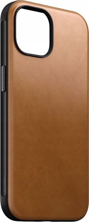 Mbrojtëse telefoni Nomad Modern Leather, për iPhone 15, lëkurë natyrale, ngjyrë kafe