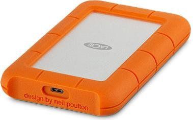 Hard disk i jashtëm LaCie Rugged 4TB, USB C, portokalli