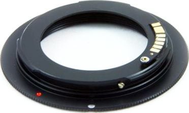 Adapter objektivi Pixco Canon EOS EF EF S në M42, me konfirmim AF, i zi