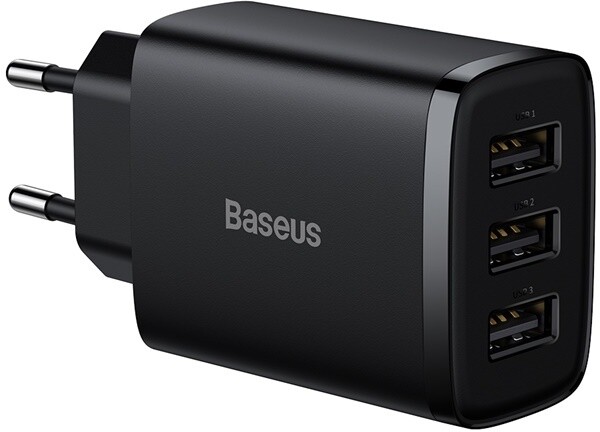 Karikues Baseus 3U, 17W, i zi