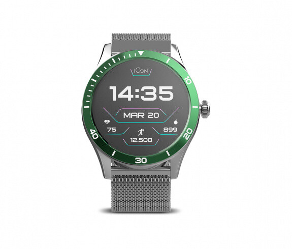 Orë smart Forever Icon v2 AW-110 AMOLED, e gjelbërt