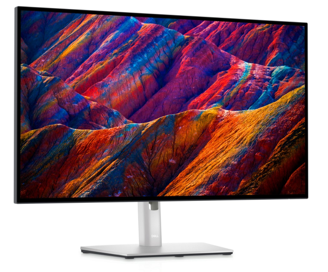 Monitor Dell UltraSharp U2723QE, 27", IPS, 4K UHD, 60Hz, 5ms, i zi / argjendtë