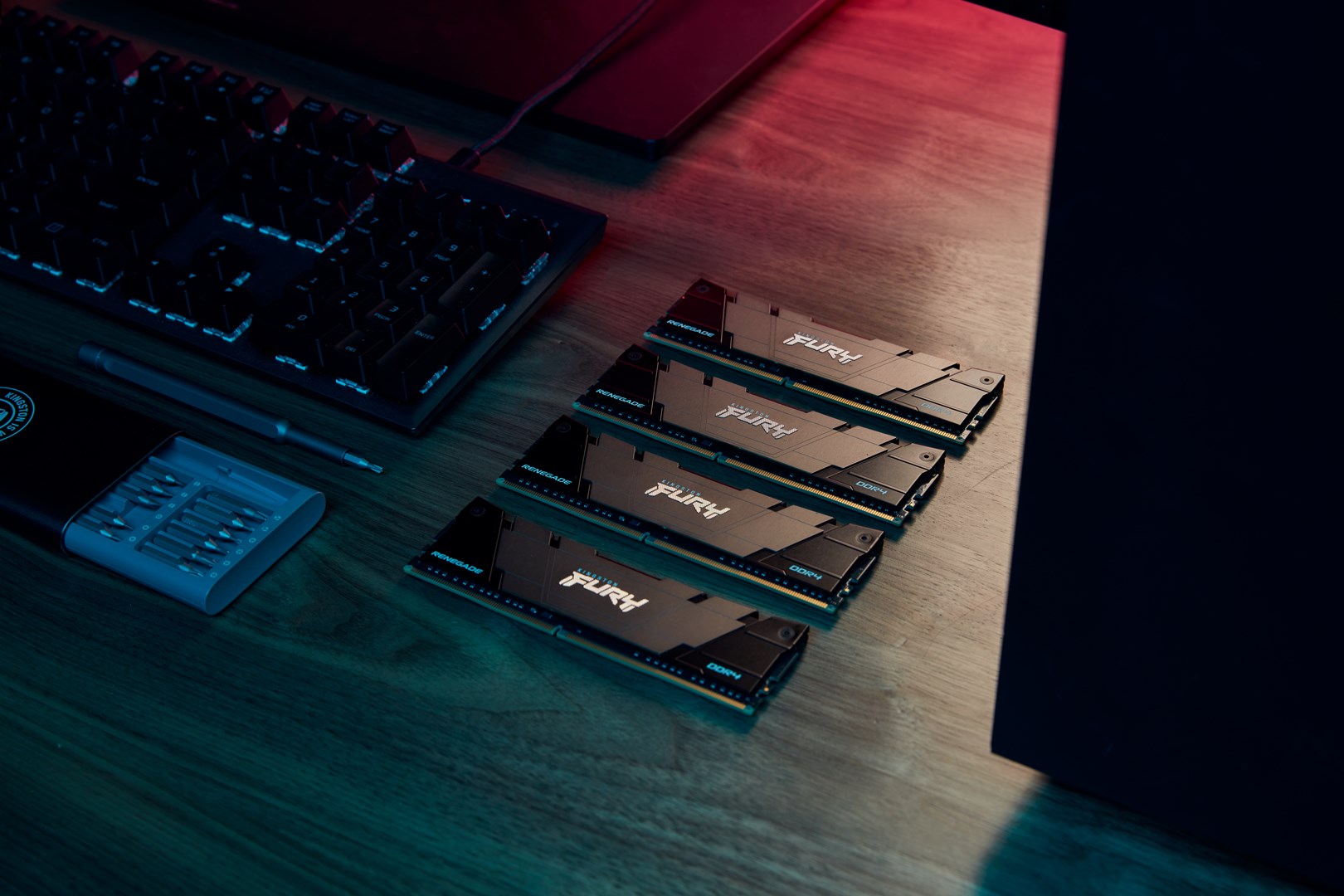 Memorie RAM Kingston FURY 32GB 3200MT/s DDR4 CL16 DIMM (Kit of 2) 1Gx8