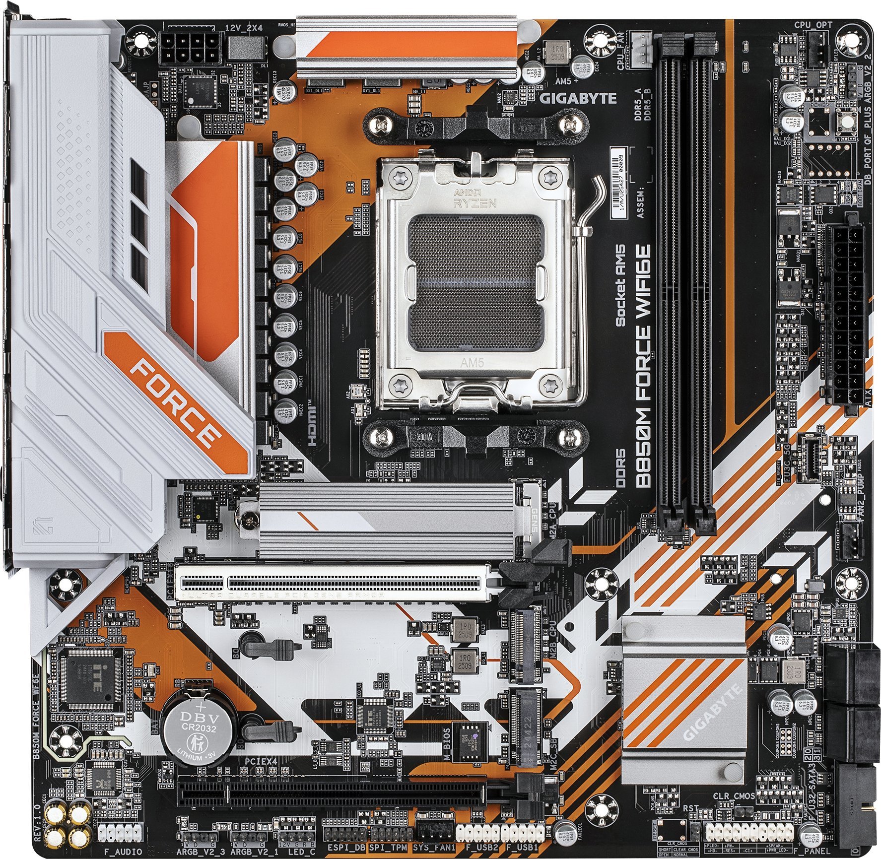 Pllakë amë Gigabyte B850M FORCE WF6E, socket AM5, DDR5, Micro ATX 2