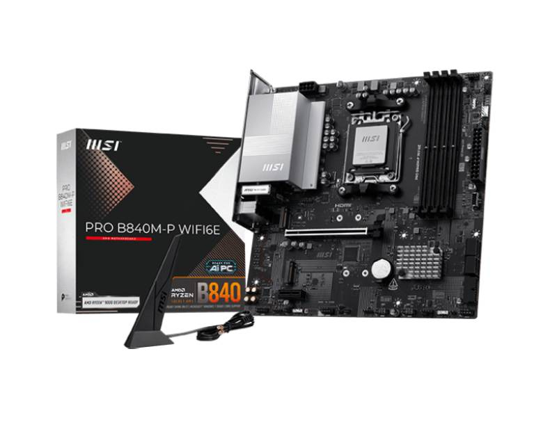 Pllake ame MSI PRO B840M-P WIFI6E - DDR5, AM5, mATX
