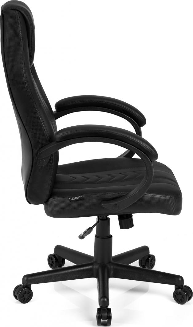 [OUTLET] Karrige SENSE7 Prism, lëkurë, e zezë